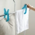 Nhật Bản quần áo bằng nhựa clip quần áo clip lớn clip lớn chăn lớn sấy khô clip thư mục móc áo - Hệ thống giá giặt