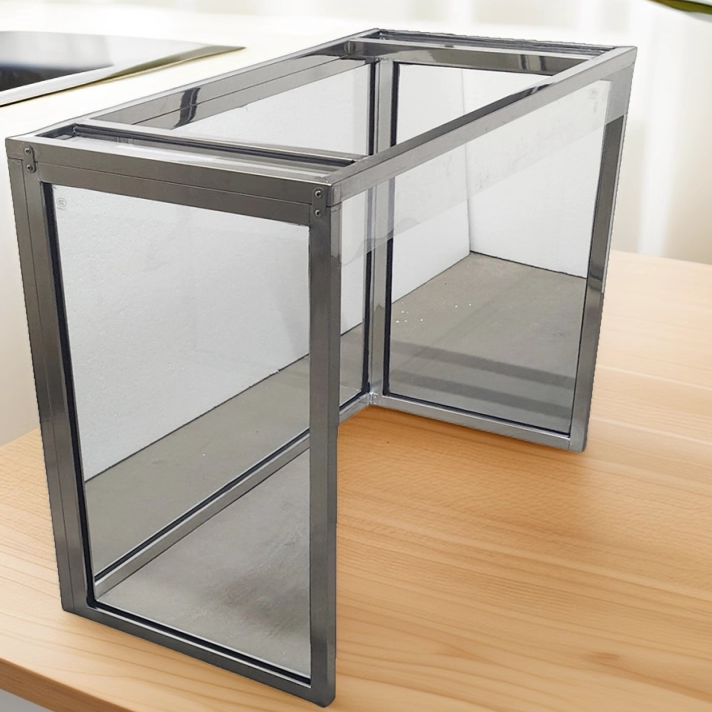 Range Hood Shelf Cover, Anti-Oil Smoke Diffusion Cover, Balcony Bracket, Smoke Collecting Cover, Tempered Glass Cover, Oil-Blocking Board