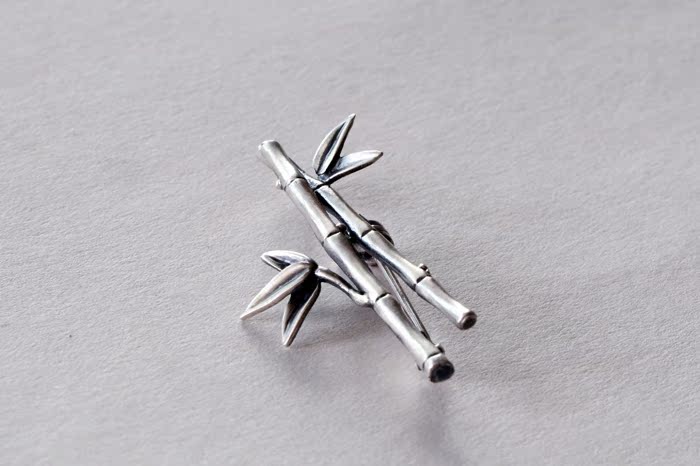 Broche Lovers ART GARDEN en argenterie - Ref 1171740 Image 17