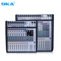 DKA S12 S16 Professional stage performance Wedding conference bar with marshalling effect mixer 12-way 16-way