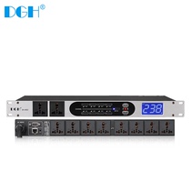 DGH 8-way network control power timing device 10-way computer in control RS232 serial professional sequence manager