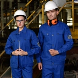 Высокоэффективные огненные огненные огненные огнезащитные загрязнения чистого хлопка рабочие костюмы набор мужской сварочной работник Специальное страхование рабочей силы сопротивление сопротивлению сопротивлению