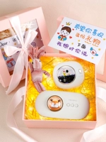 Белая звезда теплое сокровище и белый маленький оленя теплый дворцовый ремень [романтический световой подарочный набор]