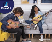w8850 American professional musical instrument toy brand First Act six-string guitar 4-string ukulele multi-color selection