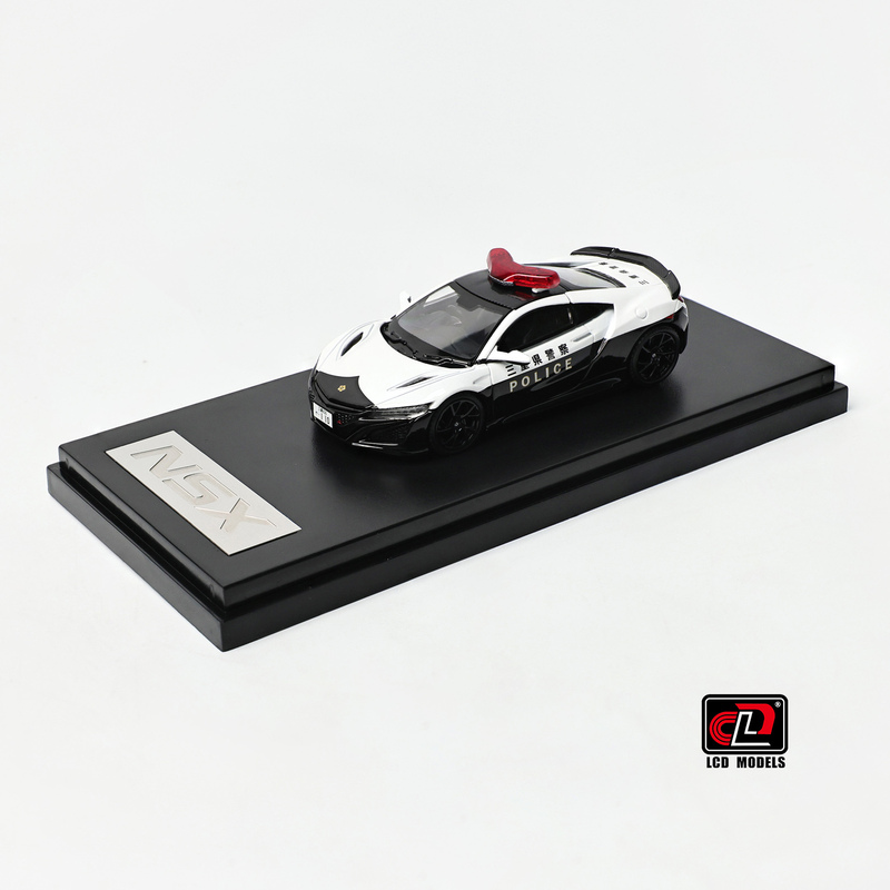 [in Stock] Lcd 1:64 Honda Nsx Mie Prefecture Police Car Police Alloy Car Model