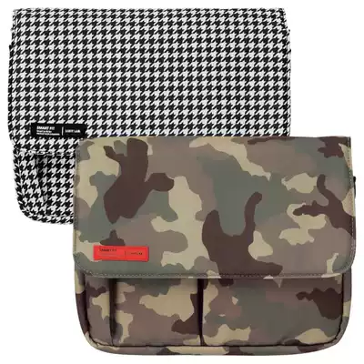 Japan Xili Lihit LAB smart fit A5 multi-function storage bag A- 7575 portable stationery bag large capacity utility bag multi-function storage bag travel trip