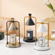 Korean Internet Celebrity Bedroom Aromatherapy Retro Candle Lamp Dimmable Wax Melting Lamp Metal Romantic Fragrance Sleep Aid