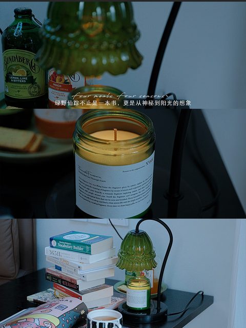 The Wizard of oz Lily of the Valley Scented Wax Melt Candle Romantic Vintage Fragrance Wax Melt ins Bedroom Bedside Flameless