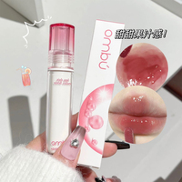 Clear crystal crystal lip glaze, water light mirror, lip lip, red student party pseudo -plain face, lip gloss nourishing moisturizing