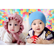 Baby poster preparation Wall pictorial beautiful cute male baby portrait pregnant woman prenatal education picture wall sticker girl