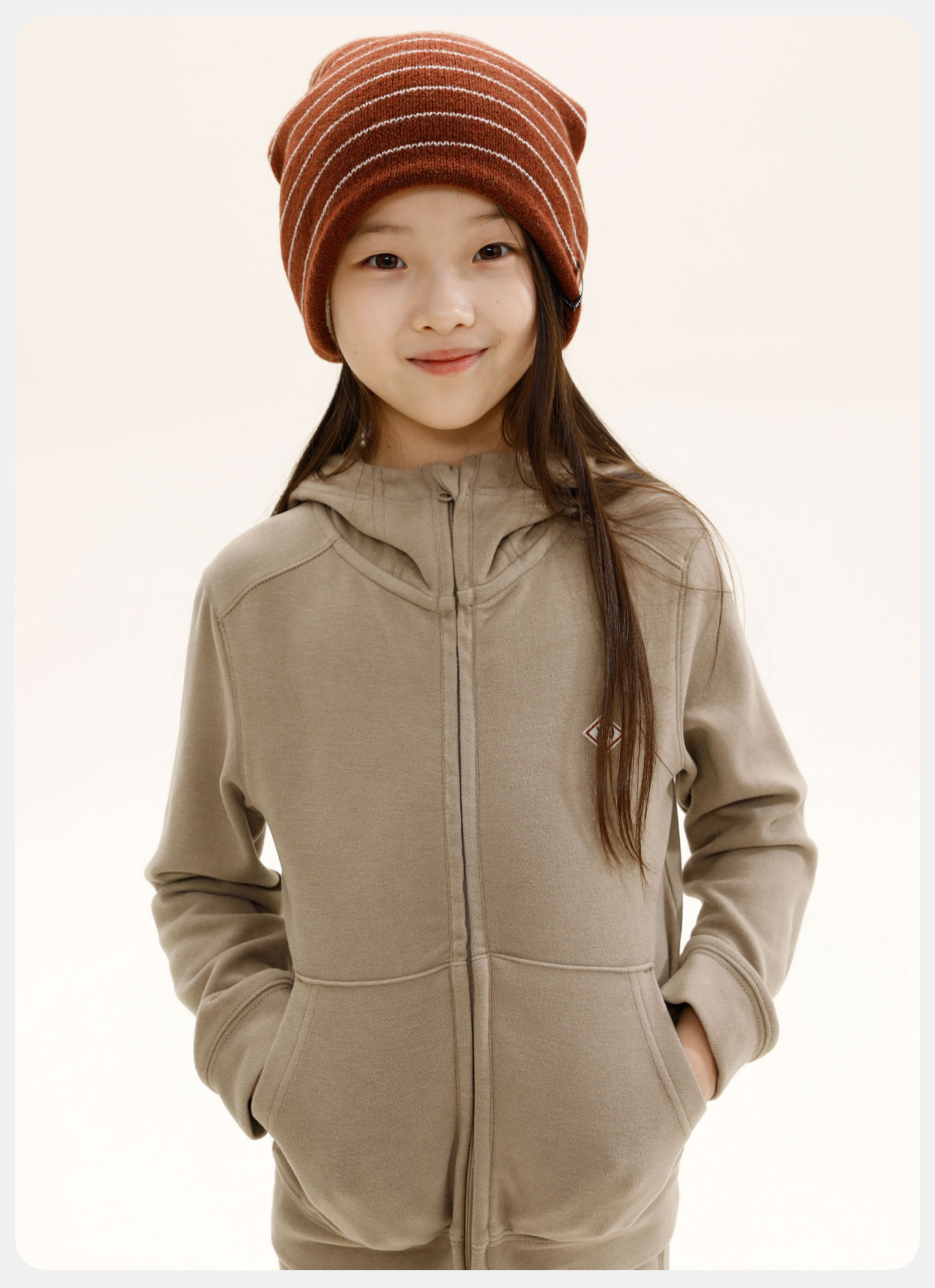 Capsule Naju Children's Clothing [Easy to Fold] Children's Sweatshirt Antibacterial Static-Free Lightweight Warm Fleece Zip-Up Jacket for Boys and Girls — 41
