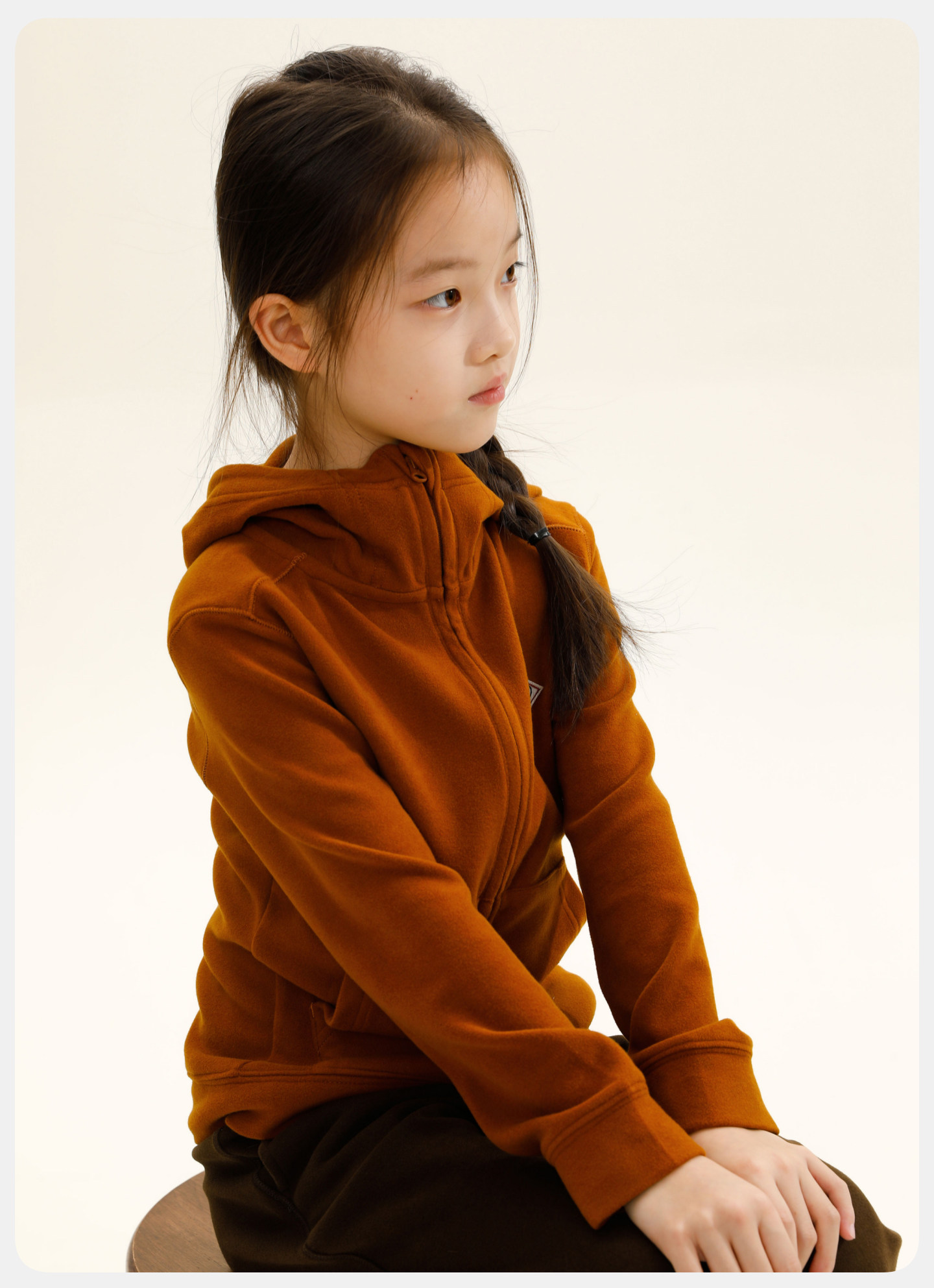 Capsule Naju Children's Clothing [Easy to Fold] Children's Sweatshirt Antibacterial Static-Free Lightweight Warm Fleece Zip-Up Jacket for Boys and Girls — 35