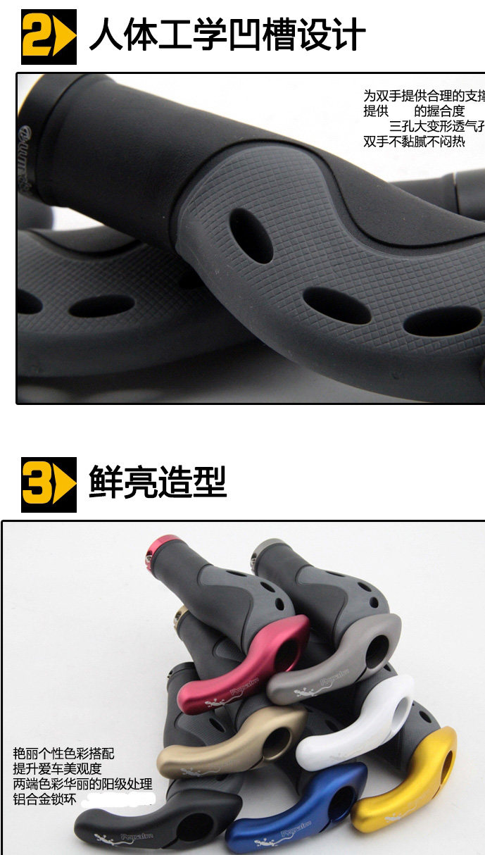 Poignées de vélo PROPALM - Ref 2349932 Image 6