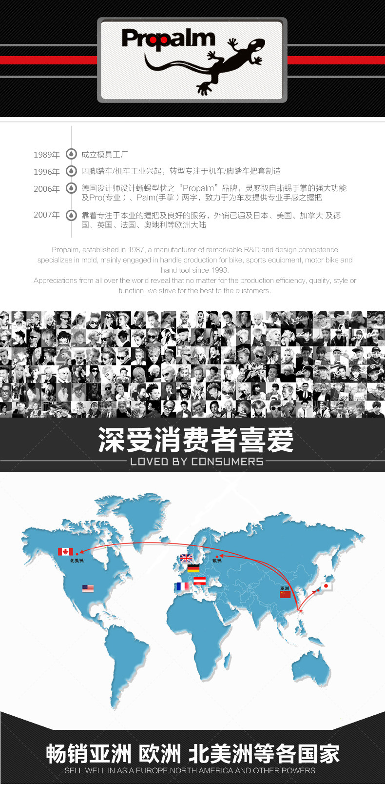 Poignées de vélo PROPALM - Ref 2349934 Image 18