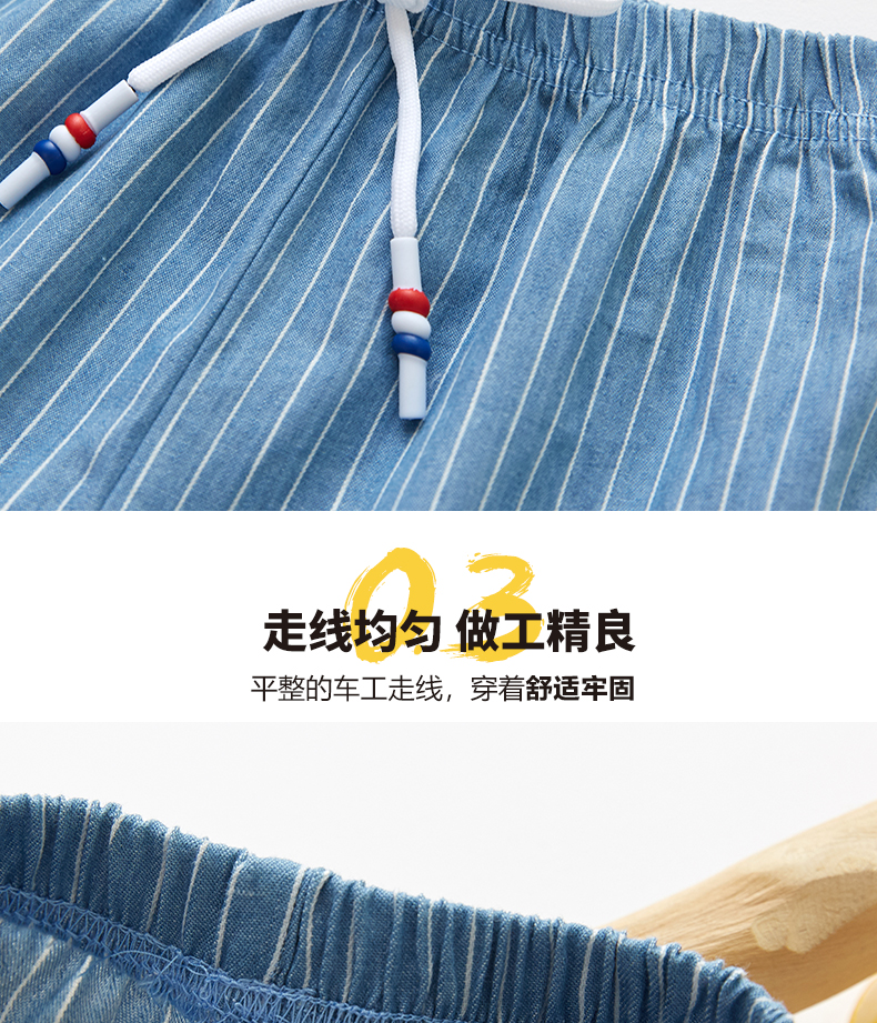 Quần short bé gái hè 2019 không khí ngoại quốc mỏng trẻ em mặc váy mùa hè năm điểm quần bé trai cao bồi hoang dã - Quần jean quần yếm jean trẻ em