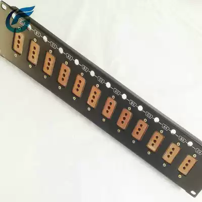 Cabinet 2U panel 10A stage light power supply through box light tuning table plug panel Jiangsu, Zhejiang and Shanghai 2