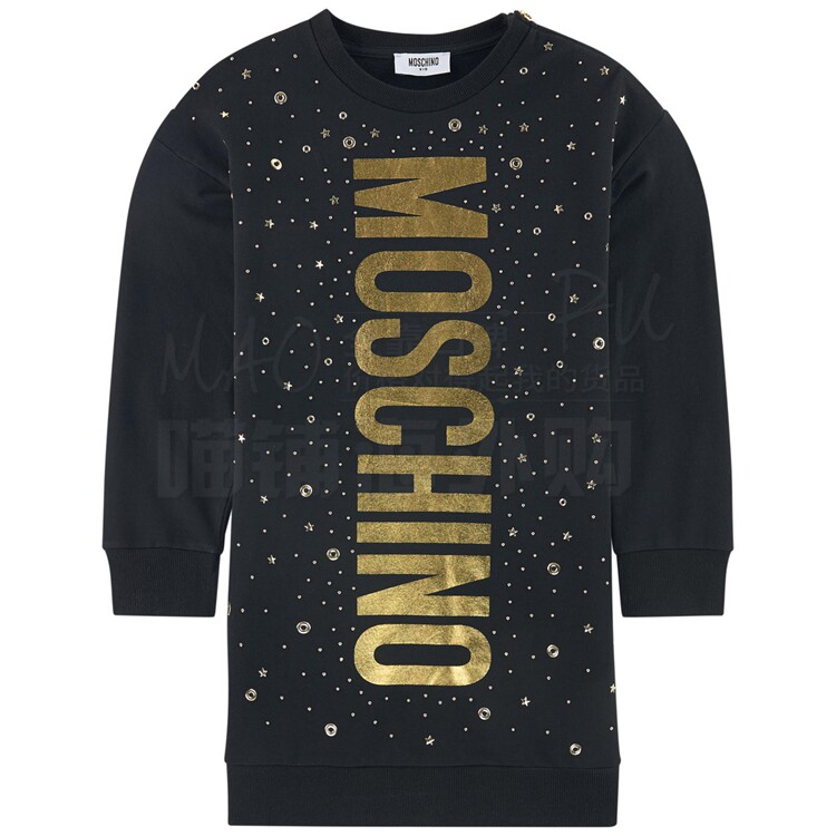 European moschino Moschino autumn and winter girls dress dress