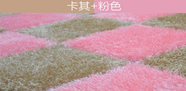 Phòng ngủ bàn cà phê tatami mat sàn câu đố miễn phí vận chuyển thảm Hàn Quốc lụa thảm đống bề mặt khâu bọt - Thảm sàn thảm xốp dày 5cm