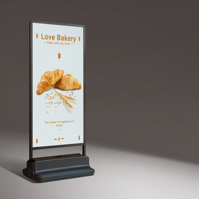 Windproof Guide Signs, Outdoor Billboards, Recruitment Mobile Posters, Warning Signs, Promotional Display Stands, Vertical Signs