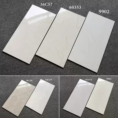 Imitation marble powder room tile 300x600 European kitchen toilet interior wall tile non-slip toilet floor tiles