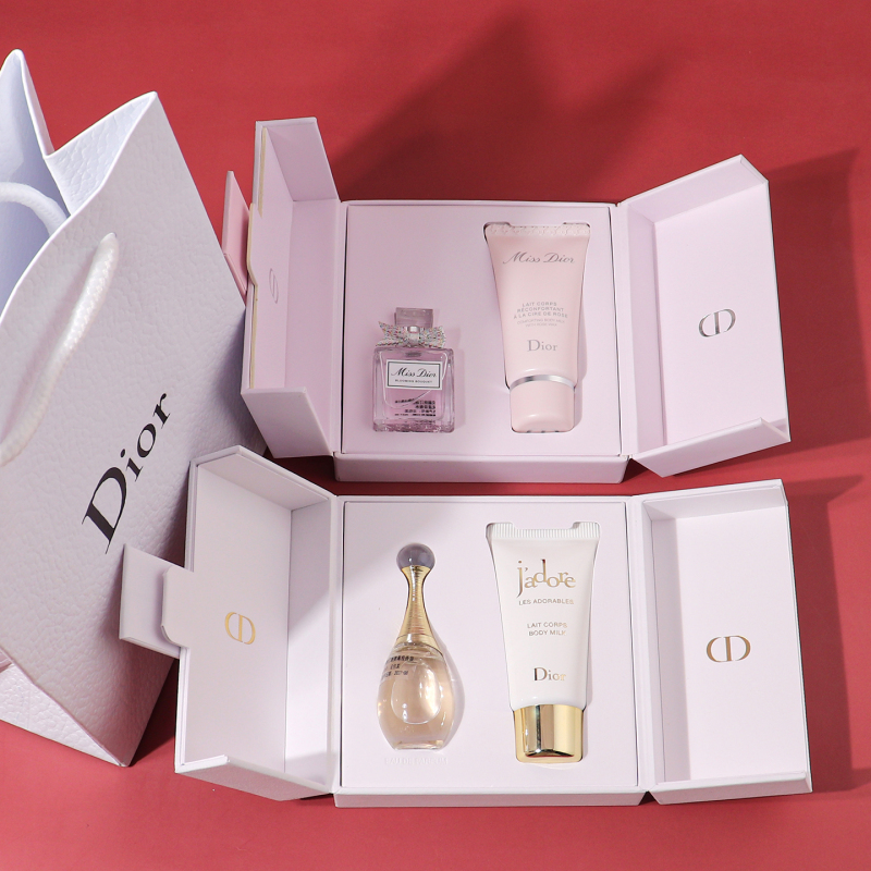 Authentic Dior Dior Eau De Parfum Sample Set Floral Sweetheart Travel Set Body Lotion Sample Gift Box