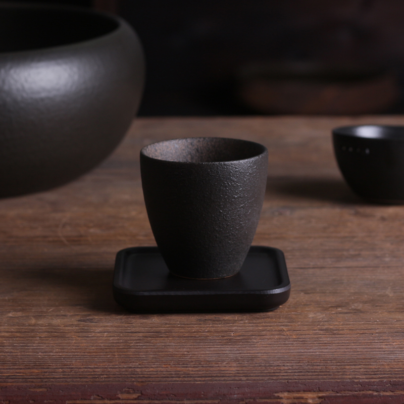 Volcanic Stone Tea Cup, Tea Cup, Tea Cup, Firewood Built Cup, Tea Cup, Purple Sand Master Cup, Earthenware Stoneware Cup