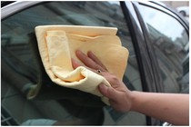 Car supplies thickened synthetic deerskin towel absorbent towel suede hair wash car towel car wipe supplies