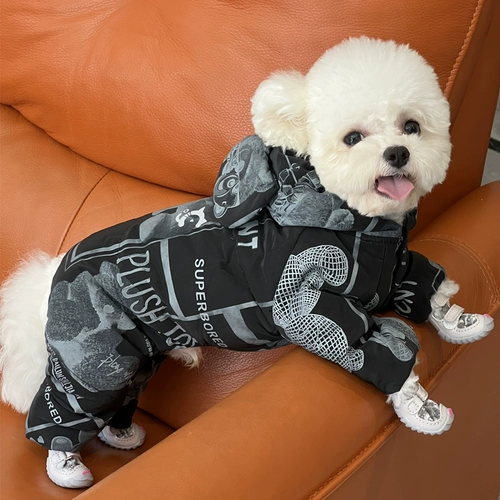 Зимний водонепроницаемый мультяшный бандаж пупочный, штаны подходит для мужчин и женщин для девочек с пухом