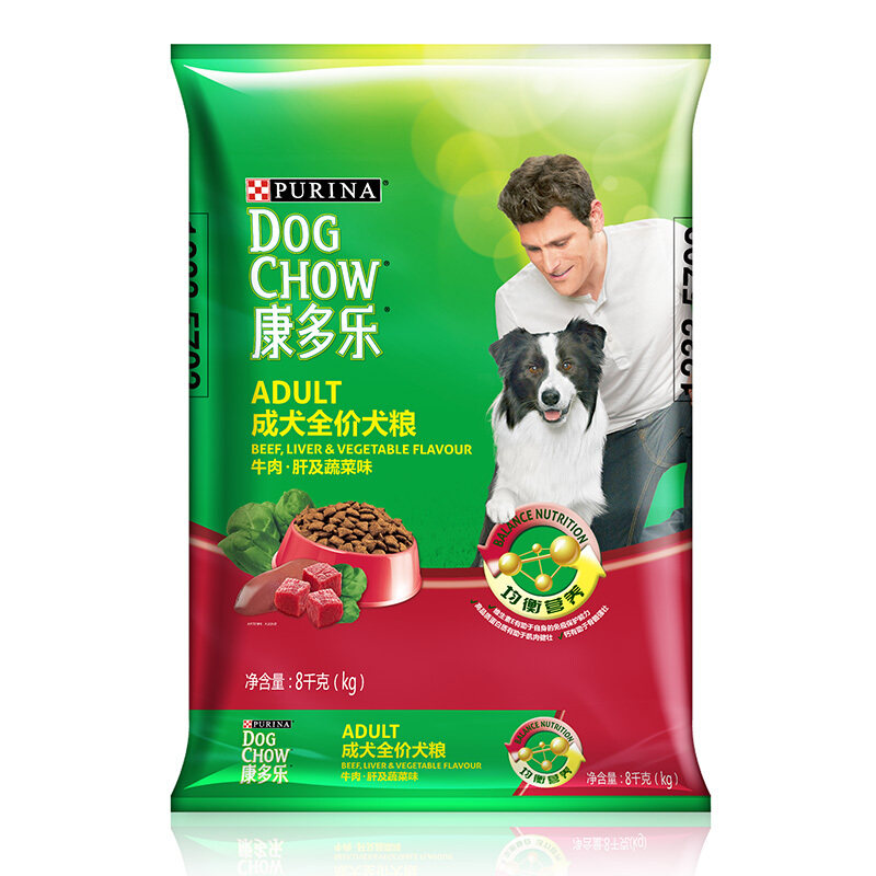 Condolle (DOG CHOW) Pet Dog Dog Food Full Dog Type 8kg Beef Vegetable Taste