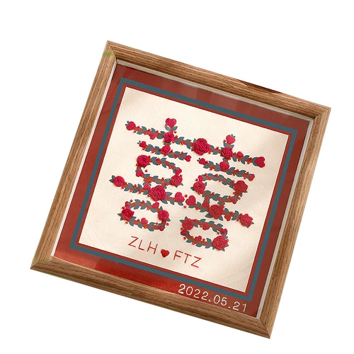 Тетрадь, фоторамка, «сделай сам», свадебный подарок, с вышивкой