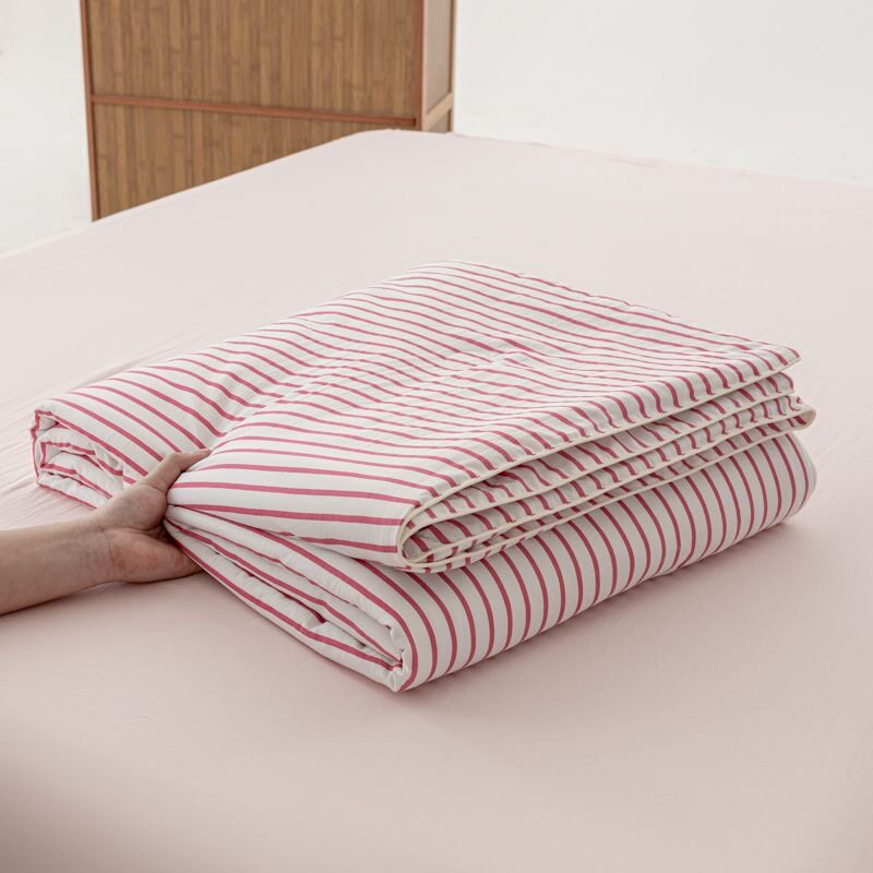 良品星球A类母婴级夏被大豆被空调被单双人被可机洗