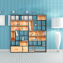 Shelf Guest Dining Room Kitchen Office Bookshelf Floor Shelf Multilayer Balcony Containing Storage Shelf Warehouse Shelving