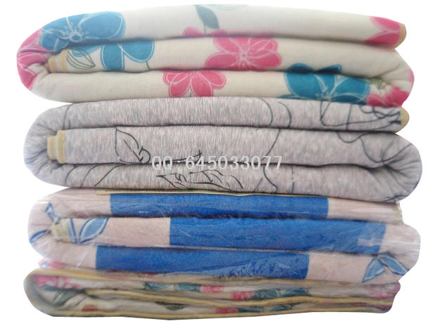 Electric blanket Single double double side with double temperature double control printing blanket safety protection mattress