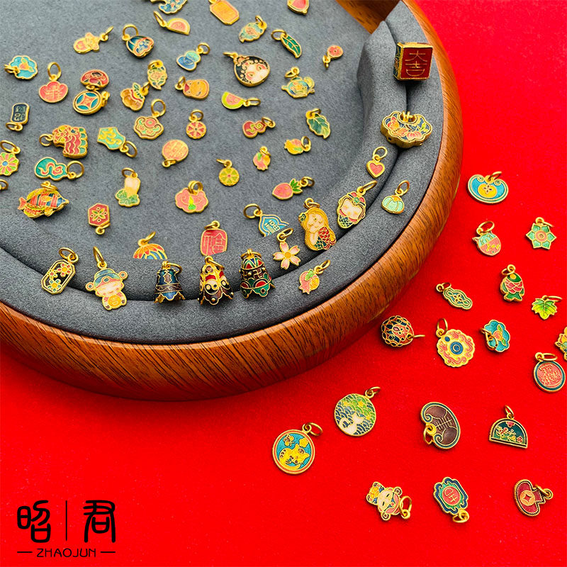 Zhaojun gold shop (seconds kill field) ancient gold high temperature blue chisel carving studio welfare release second kill special