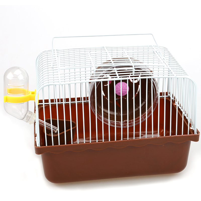 Small pastoral supplies cage hamster cage empty cage small set complete rat cage foundation transparent single-layer nest small pastoral
