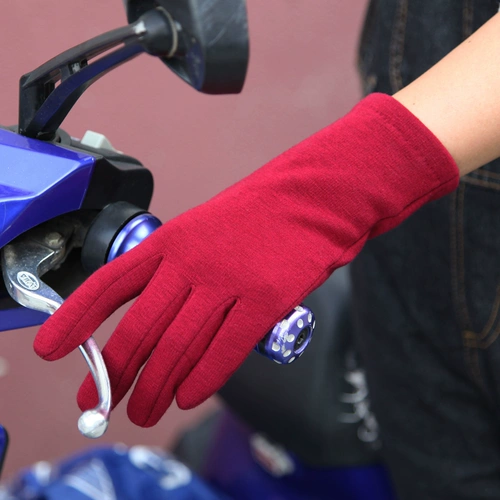 Перчатки, весенний утепленный комплект, бархатная удерживающая тепло тонкая неваляшка