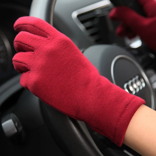 Перчатки, весенний утепленный комплект, бархатная удерживающая тепло тонкая неваляшка