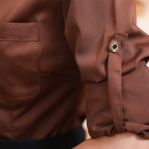 Кофейный комбинезон, чай с молоком, униформа, с печатью вашего логотипа