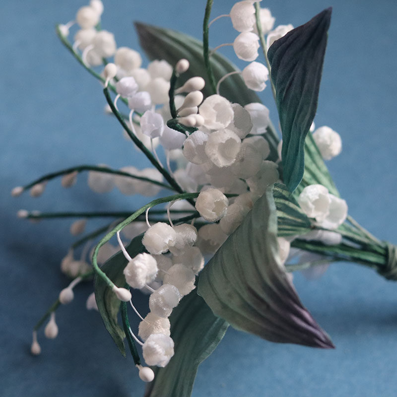 Suzulan Material Bag Bronzer Material High-end Silk Flower Material Handmade DIY Bride handholding wedding gift