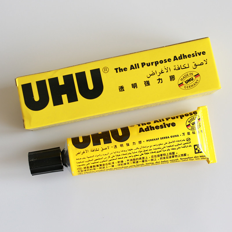 Germany imports UHU strong glue manual transparent manual use of universal glass metal DIY hot burner