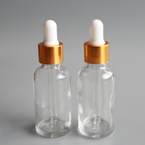 30ML transparent glass dropper bottle dye matching tool