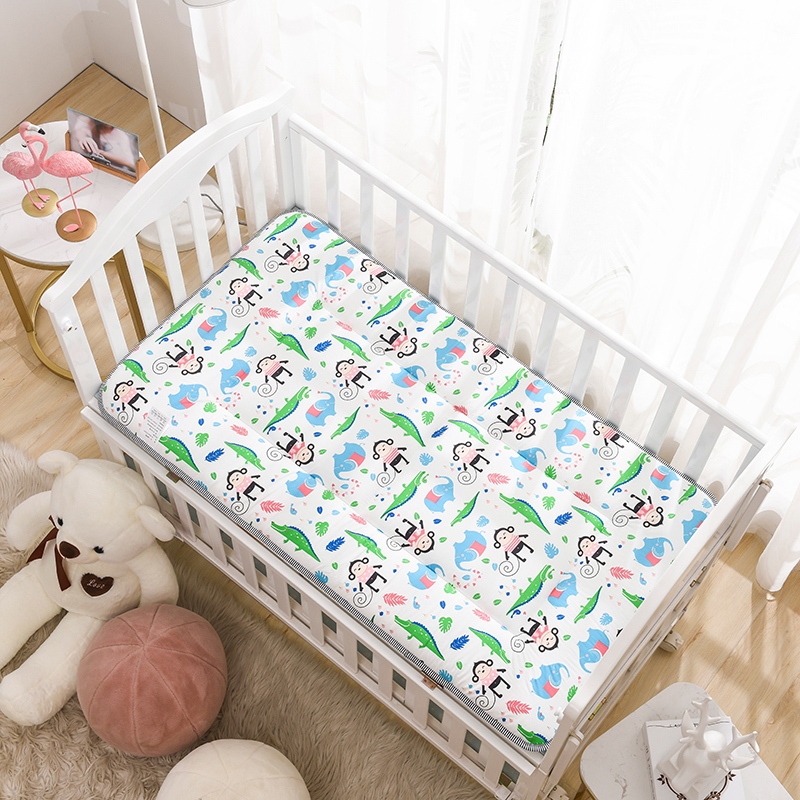 Nanji People pure cotton kindergarten children's bedding Baby Tatami baby mattress Child pad quilt All-season universal