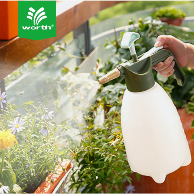 Worsch gardening 2L air pressure water spray jug 5337 out of water large DC shower sprayer Car wash Clean watering