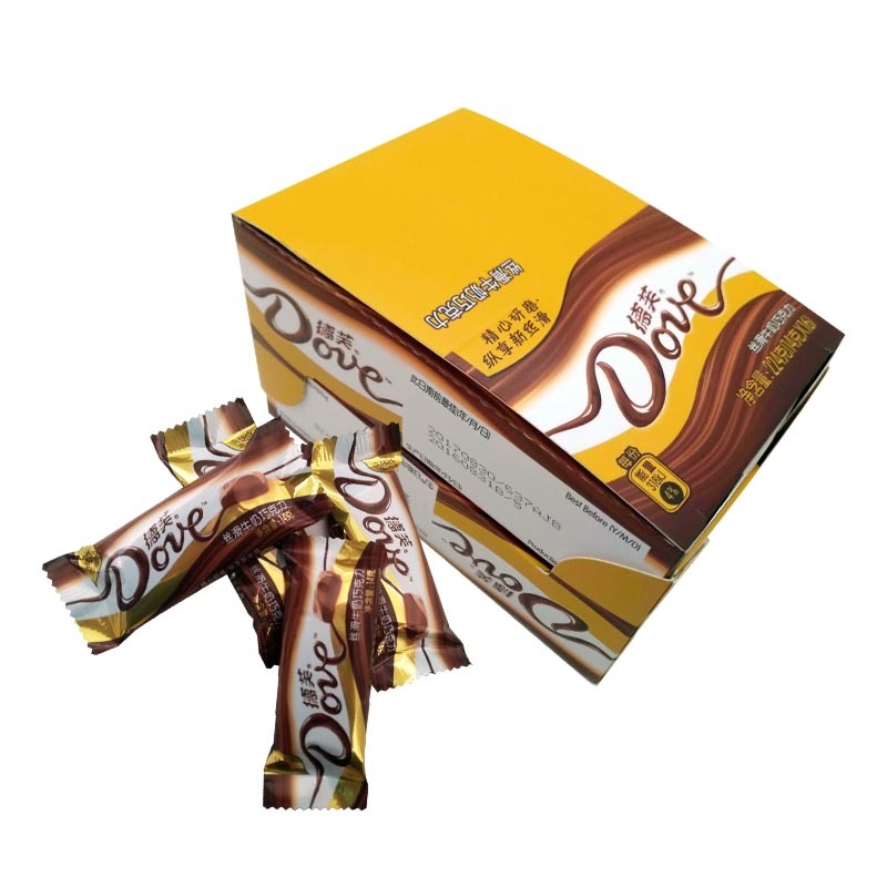Dove Chocolate 14g*16 Boxed Silky Milk Chocolate Dark Chocolate Casual Snacks Candy Candy