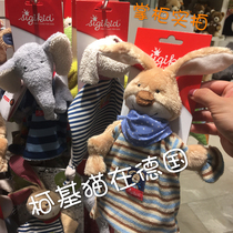 Spot Germany Purchasing Sigikid Towel Baby Baby Baby Doll Saliva towel Entrance Little Rabbit Elephant
