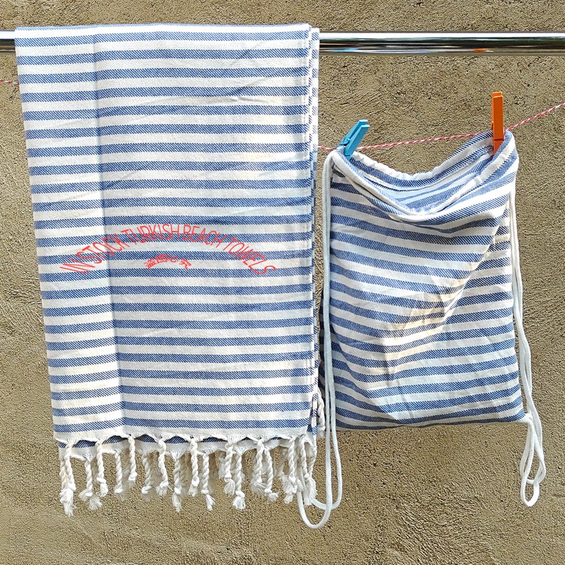 Foreign Trade Beach Towel Blanket Beach Towels Turkish Tassel 180*100cm Blue Striped Bath Towel Airplane Blanket Foreign Trade Beach Towel Blanket Beach Towels Turkish Tassel 180*100cm Blue Striped Bath Towel Airplane Blanket