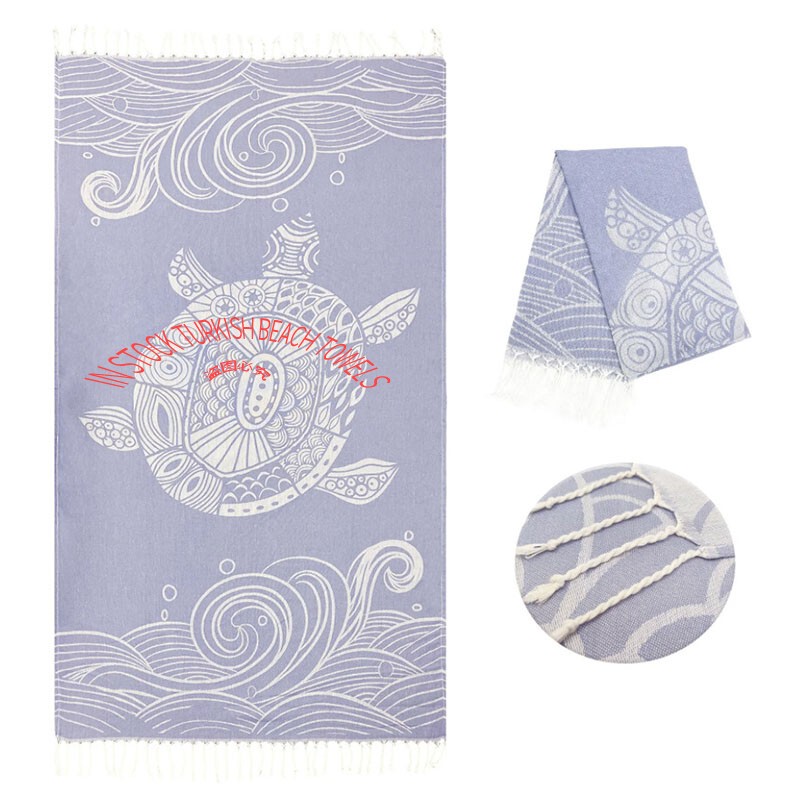 180*100cm Beach Towel Animal Whale Beach Non-Stick Beach Towel Blanket Mat Thin Quick-Drying Polyester Cotton