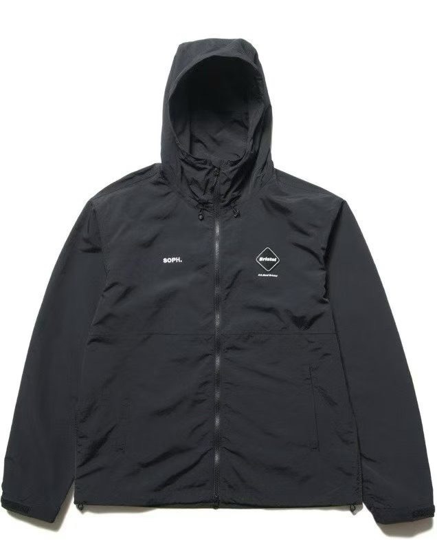 Dongshan Rikang Fcrb Nylon Hooded Thin Windbreaker