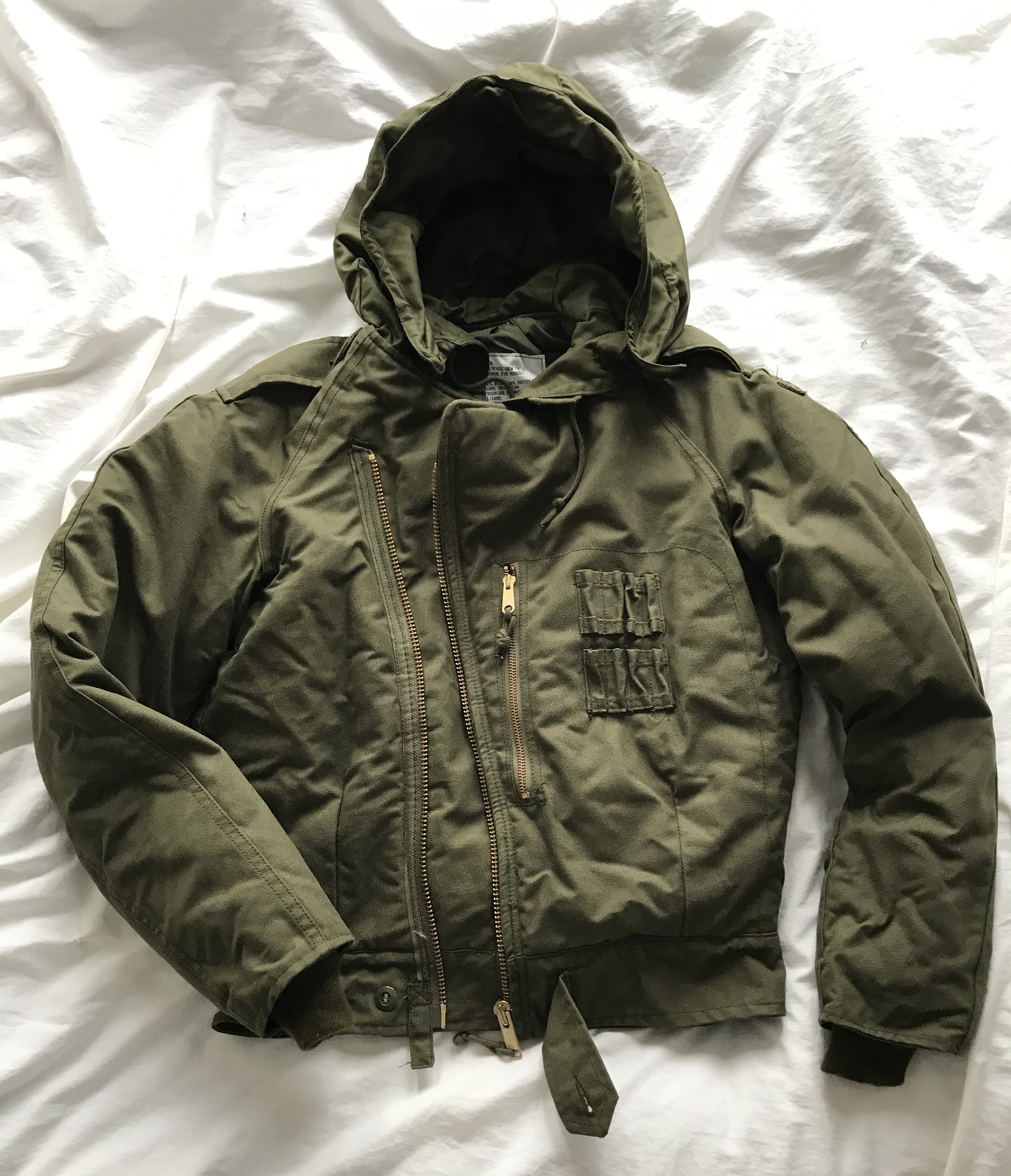 Canada Direct Mail new public hair Jun edition heavy flame retardant OG-107 Jun Green chariot motorcycle knight short jacket