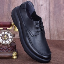 Single Layer Leather Soft Bottom Soft Leather Head Layer Cow Leather Daily Casual Leather Shoes Foreign Trade Original single Mens leather shoes 2022 Summer new